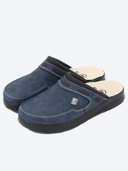 504 | "Ivan 2.0" Мужские тапочки-сабо (темно-синий)