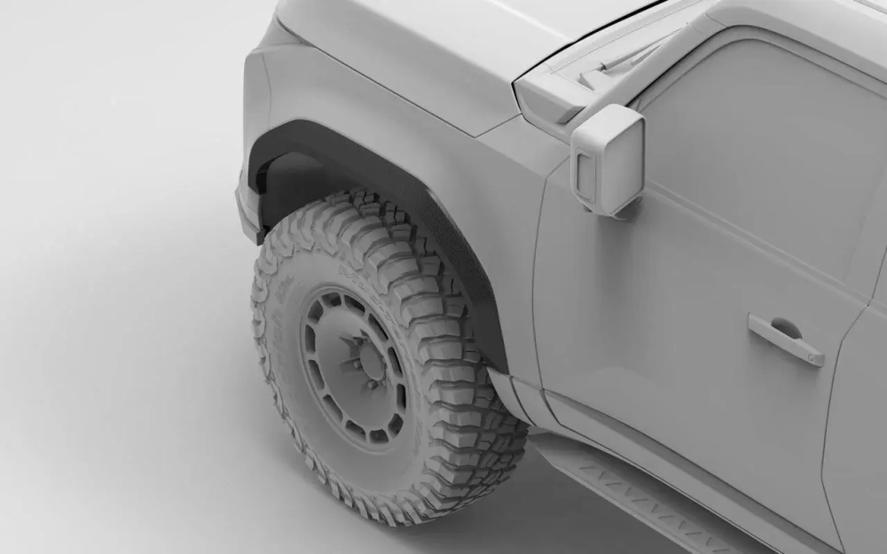 Карбоновые расширители арок для Lexus GX 550 GX550 2024+ Лексус обвес накладки