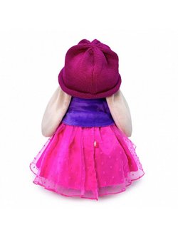 Мягкая игрушка Зайка Ми Карминовый топаз 25см