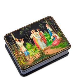 ШК-19/53 Шкатулка в технике декупаж «Лель» (10х8х3,5)