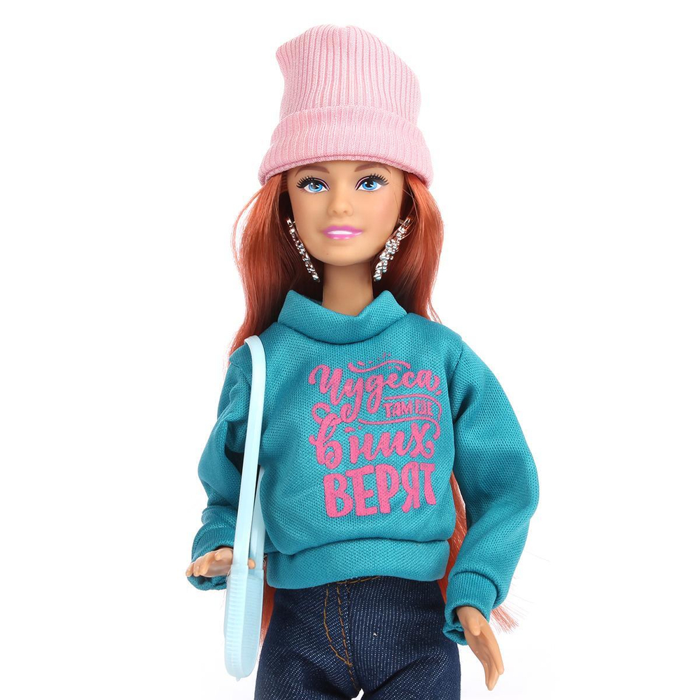 Кукла тип модель София 29см, руки,ноги сгиб, аксесс. коробка 66001-C57-S-BB (Карапуз)