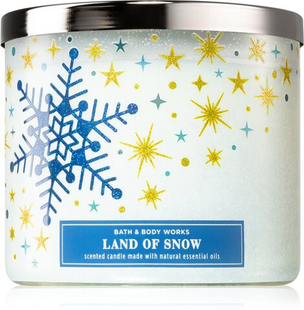 Bath & Body Works Land Of Snow - ароматическая свеча /   411  g  / GTIN 667557460932