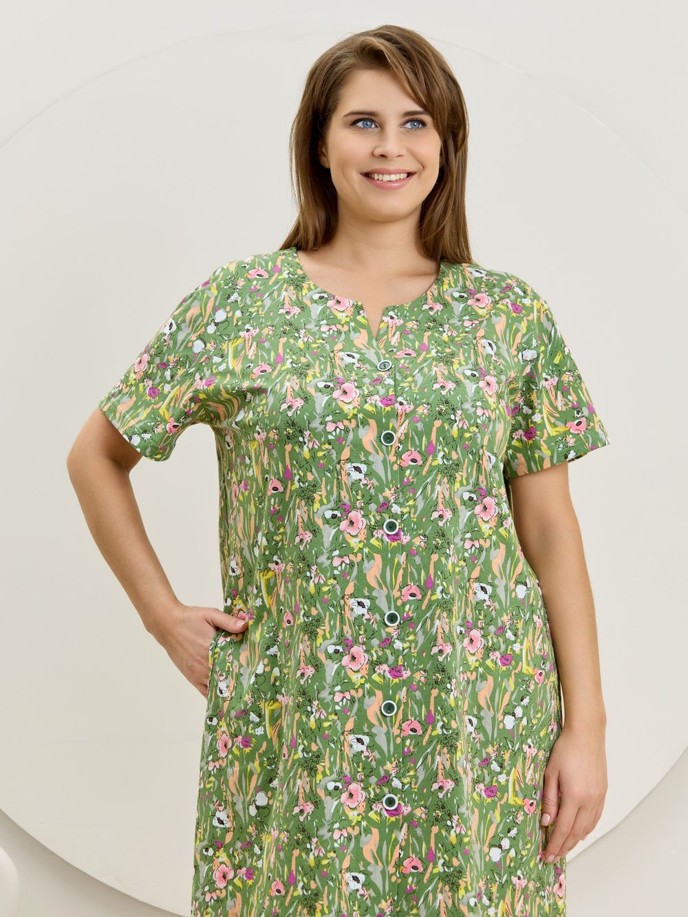 Халат Рейна Виотекс ЗЕЛЁНЫЙ