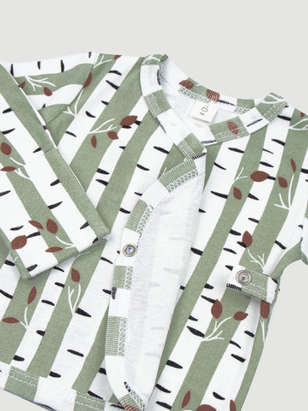 Распашонка Mjölk Birch Trees