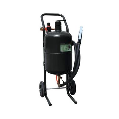 Передвижной пескоструйный аппарат напорного типа (бак 19л, 170-566л/мин, 4-8,5атм)пневмо RockForce##Rock FORCE RF-SB5
