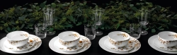 Wedgwood Набор овальная чаша + блюдо Vera Wang Jardin