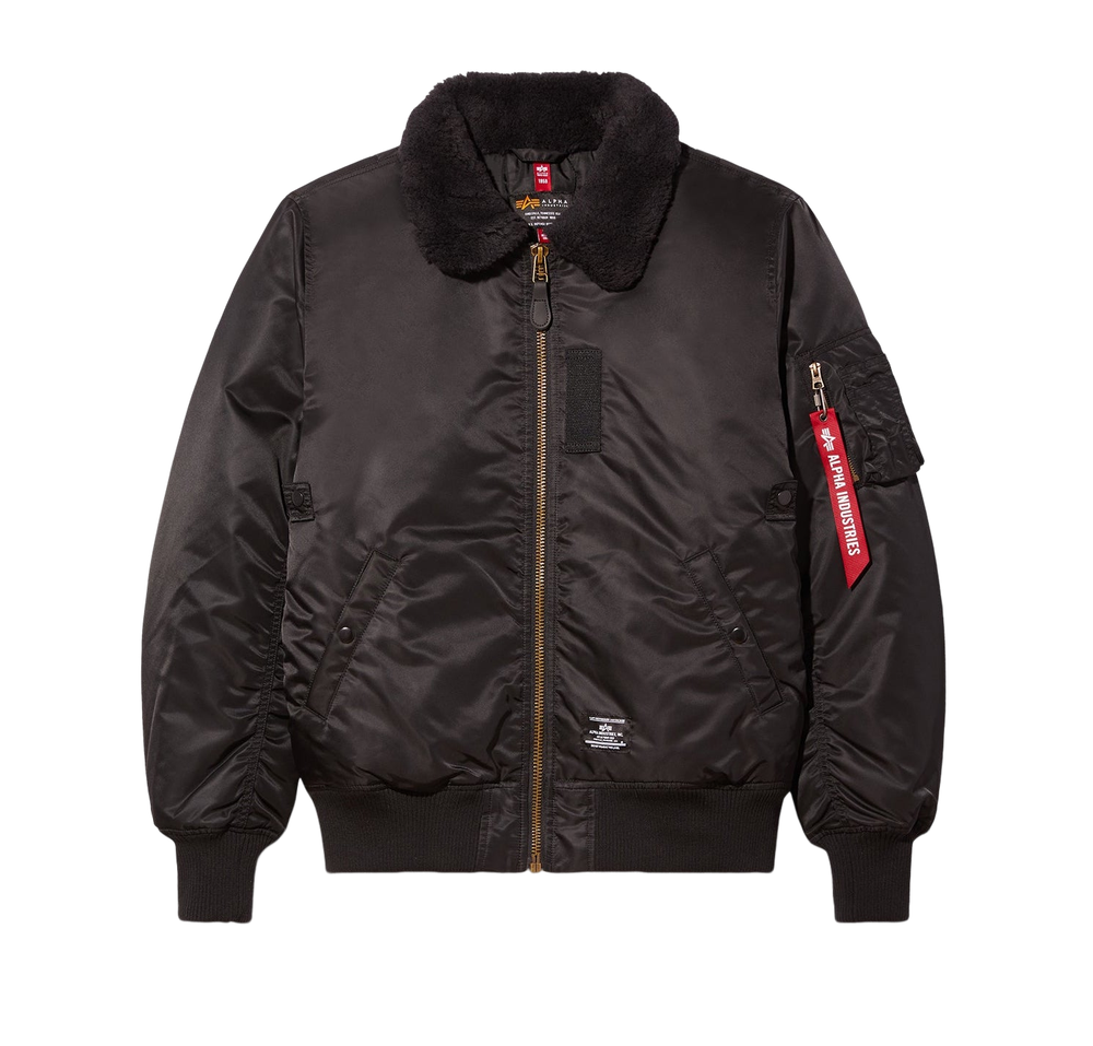 Куртка Alpha Industries B-15 Mod black (Черная)