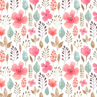 Цветочный узор 02