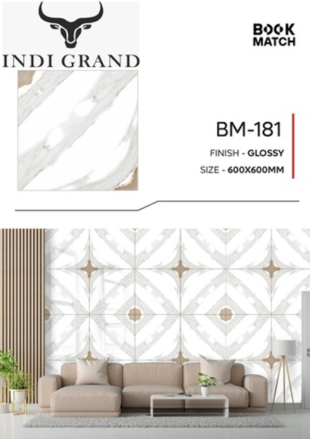 Керамогранит Book Match BM-181 60х60