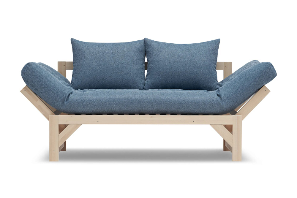 Диван кушетка Элиза, рогожка, синий