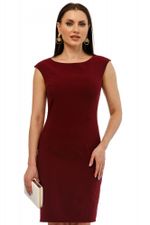 Платье футляр "Основной инстинкт" винное П2204 LT Collection (Акция)