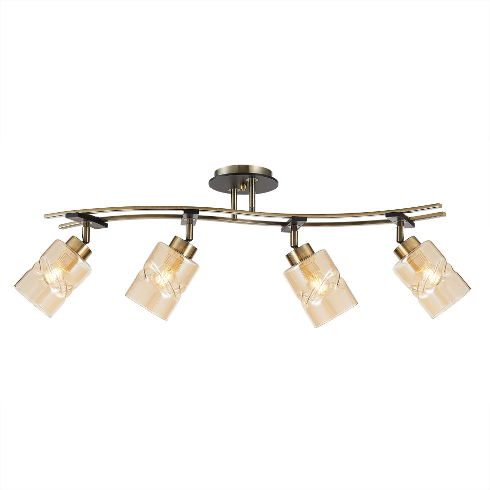 Citilux Мерида CL142144 Люстра с поворотными плафонами Бронза