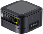 Зарядное устройство Baseus PicoGo 2-in-1 Qi2 15W + USB-C 67W USB Type-C черный