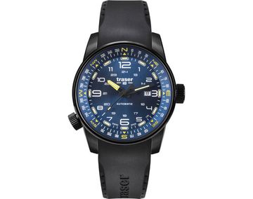 Швейцарские тактические часы Traser P68 Pathfinder Aunomatic Blue 109742