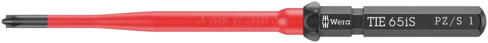 Сменная отвёртка Kraftform Kompakt VDE 65 iS PZ/S # 1 x 157 мм Wera VDE 05006530001