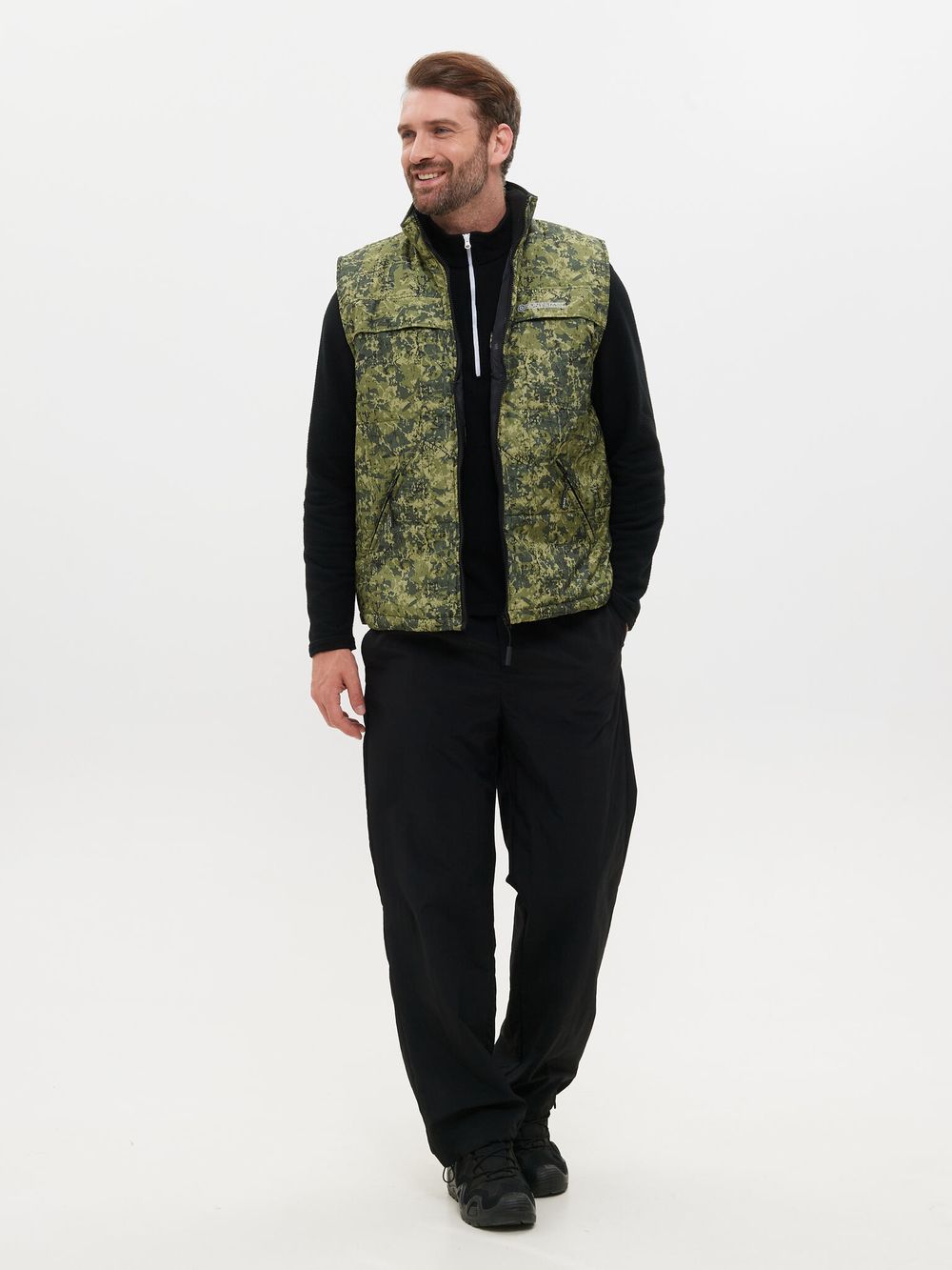 Жилет демисезонный Беркут ткань Дюспо цвет Grass