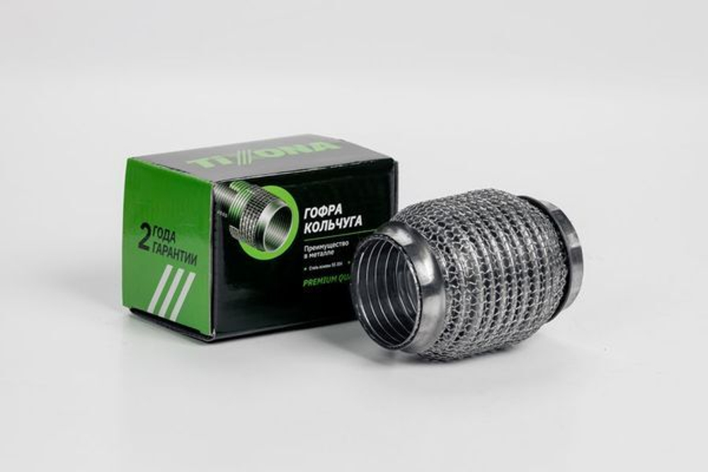 Гофра 50/100 (AISI 304 wire mesh, interlock) P50100WM
