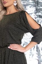 Платье "Танго вдвоём" (черное золото) П7397 LT Collection (Акция)