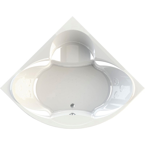 Акриловая ванна Radomir (Радомир) Филадельфия 168х168, с каркасом