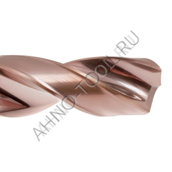 Сверло  3.3мм монолитное твердосплавное 8D без подвода СОЖ. SP-X800080330 VHM AHNO