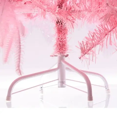 Ёлка «Розовый зимний сад» 210 см, ПВХ, леска, резина (900 веток)