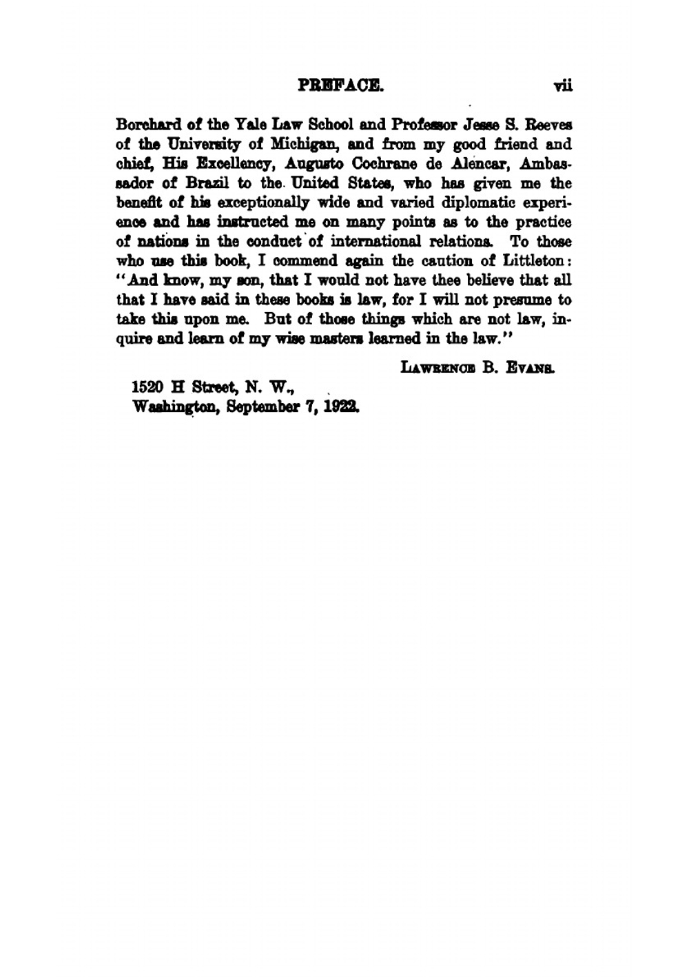 Leading Cases On International Law | Evans Lawrence Boyd