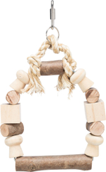 TRIXIE Игрушка для птиц "Качели деревянные"