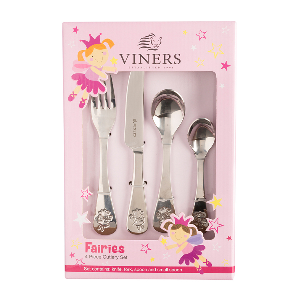 Набор столовых приборов для детей Fairies Viners