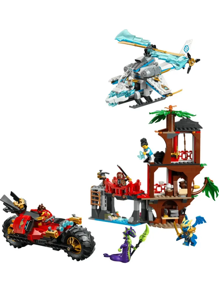 Конструктор NINJAGO 71857 Дом на дереве: Битва ниндзя