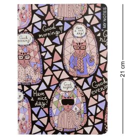 BM-21/3 Блокнот бол. «Богемные коты» (твердая обложка)