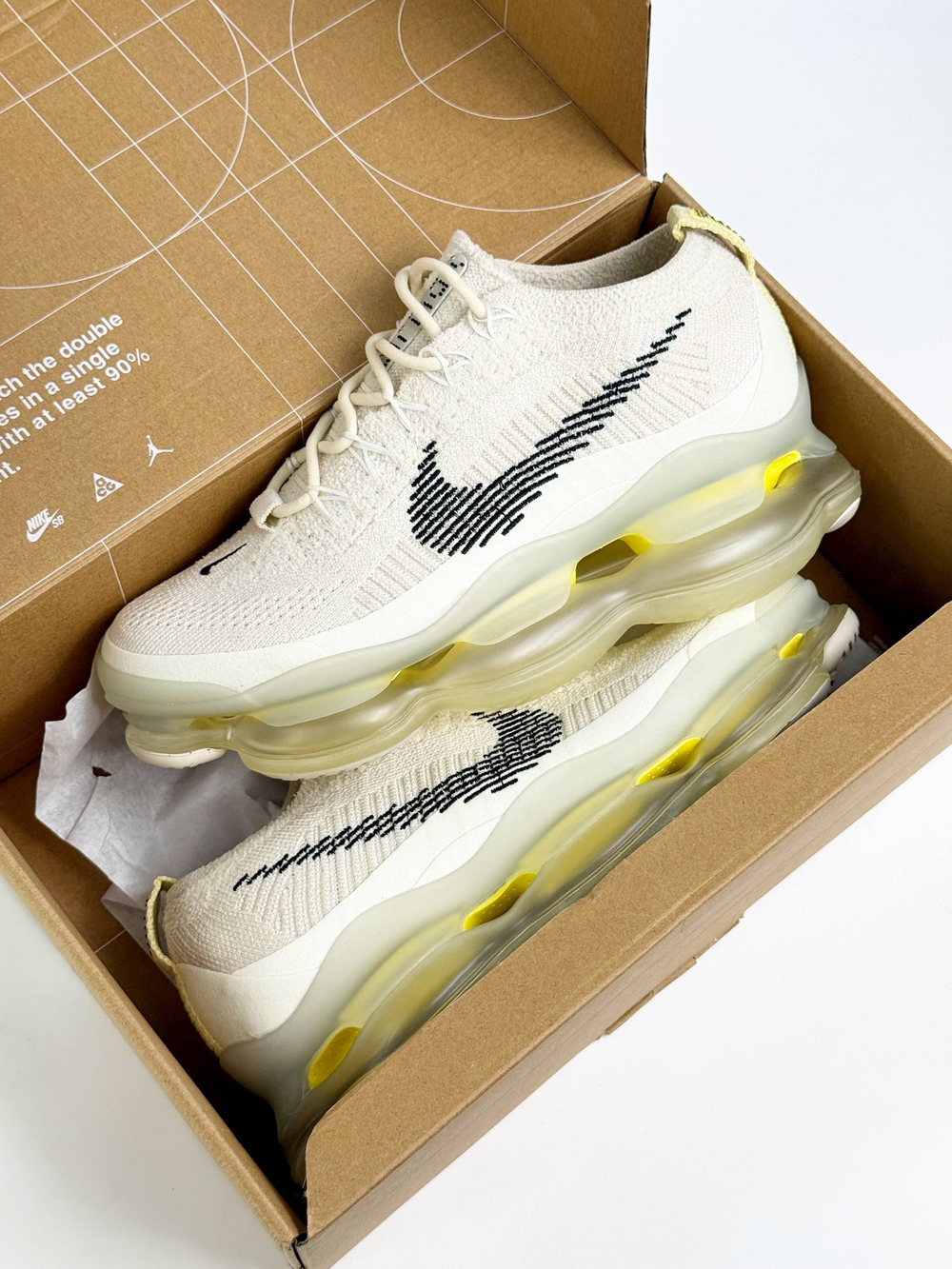 Кроссовки Nike Air Max Scorpion Lemon Wash #B215 (беж.)