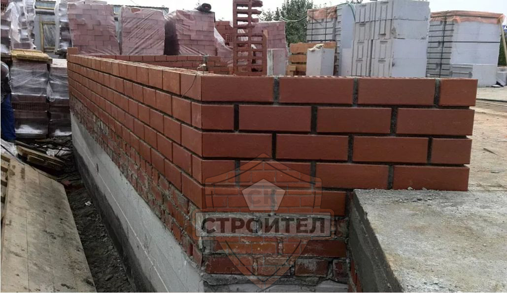 Строительство дома из кирпича 170 м2