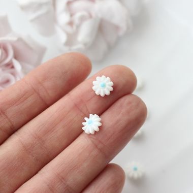 Подвеска Цветок из перламутра, Ромашка, 8 мм, Ф018