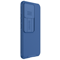 Чехол синего цвета от Nillkin для смартфона Xiaomi 13, с защитной шторкой для задней камеры, серия CamShield Pro