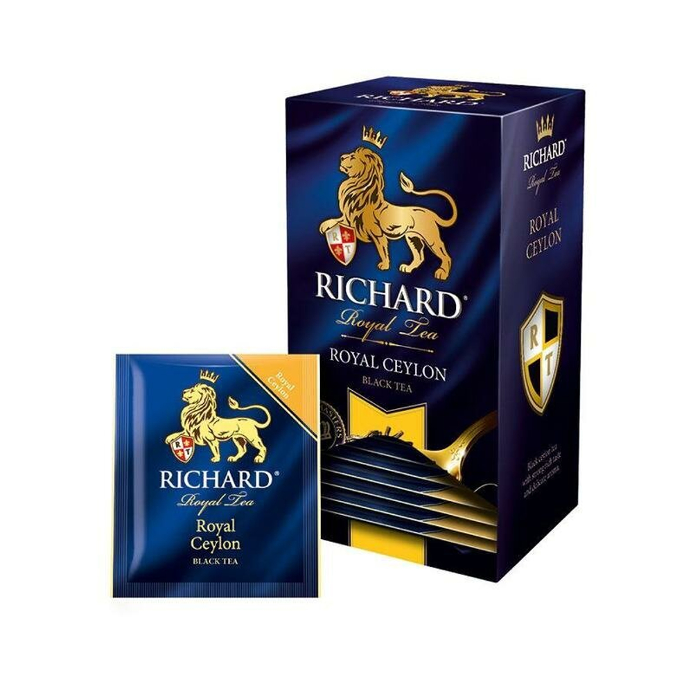 Чай чёрный Ричард Royal Ceylon  25 пакетиков