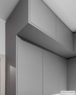 Кухня с антресолями