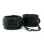 Оковы для ног на цепочке Luxury fetish черные