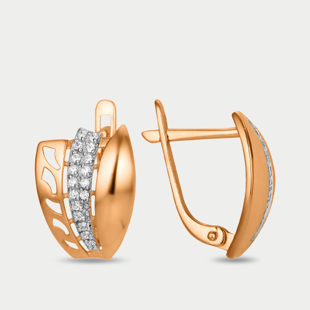 Серьги золотые