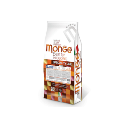 Сухой корм для щенков всех пород с лососем и рисом Monge Dog PFB Specialty Monoprotein Puppy&Junior 15кг