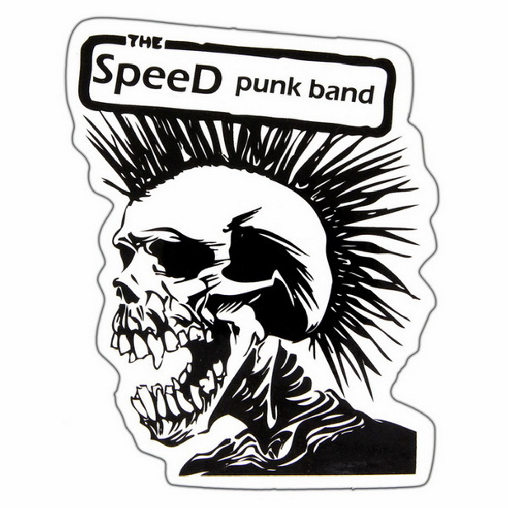 Наклейка The Speed Punk band