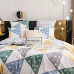 Комплект постельного белья Люкс Сатин 100% хлопок на резинке AR308