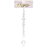 Подвеска «Элегантная льдинка» 23 см, Прозрачный