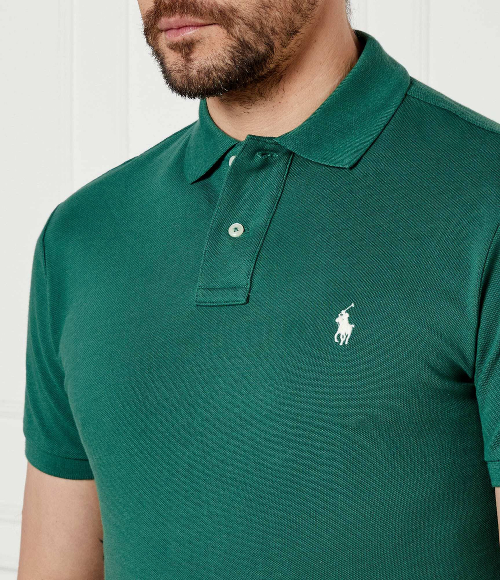 Поло POLO RALPH LAUREN - зеленый(710680784)