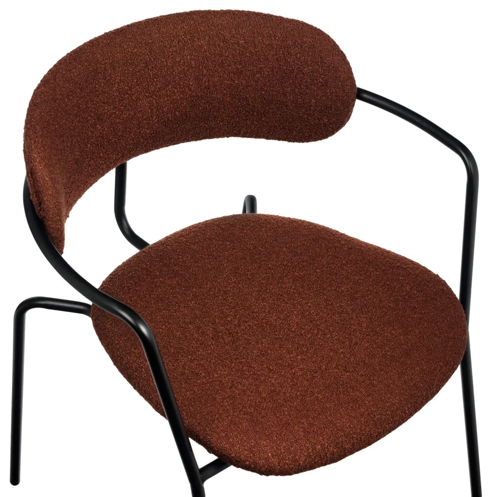 Стул Bradex Home Ant букле терракотовый