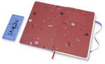 Блокнот Moleskine LE PINOCCHIO The Fairy (LEPIQP062C) 130х210 мм, 240 стр. без линовки, фиолетовый/черный
