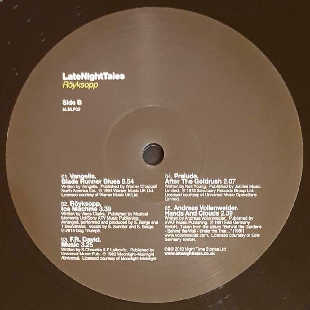 Royksopp / LateNightTales (2LP)
