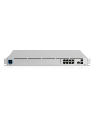 Маршрутизатор Ubiquiti Dream Machine Pro an enterprise-grade UniFi OS Console that offers a scalable networking experience and comprehensive platform for multi-application use.