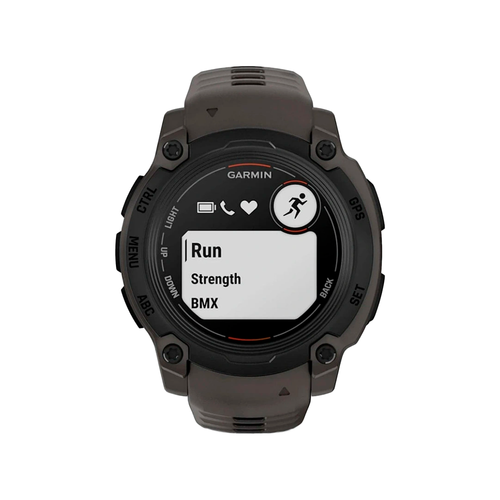 Умные часы Garmin Instinct E, 40mm, Black with Charcoal Band (010-02932-00)