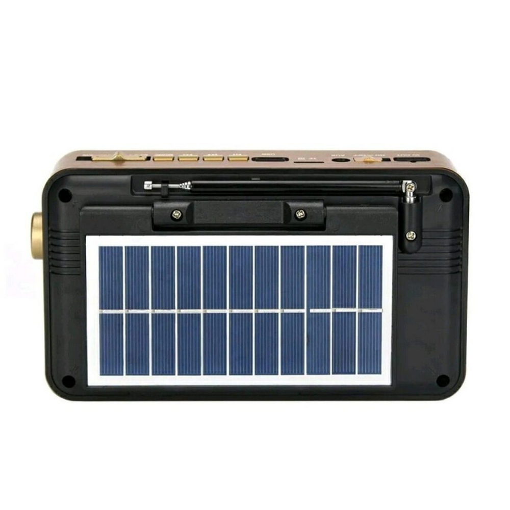 Радиоприемник с MP3 плеером +Solar panel в ретро стиле M-522BT-S