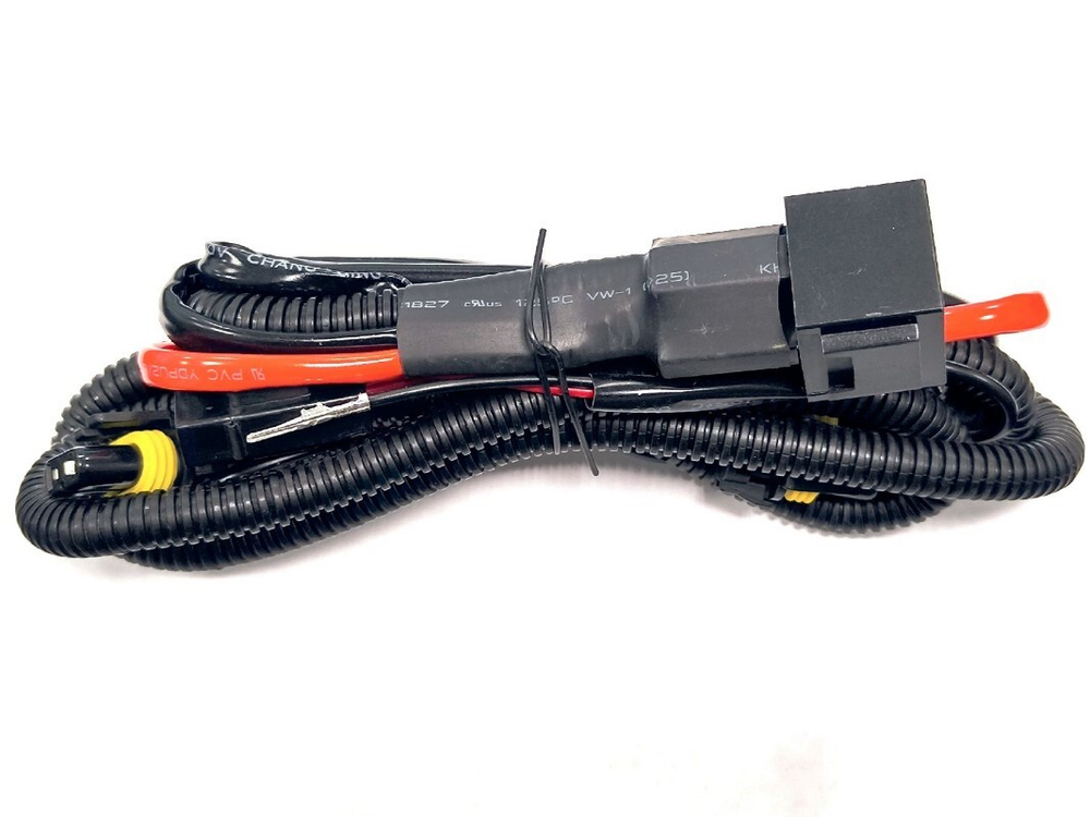 Реле для ПТФ (подключение от АКБ) разъем HB3/HB4 (9005/9006), 1шт